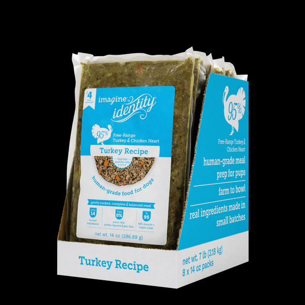 Gently Cooked 95 Turkey Dog Food Human Grade Dog Food Identity Pet