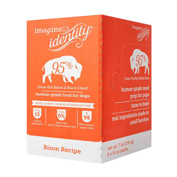 imagine 95% Bison Gently Cooked Dog Food Recipe
