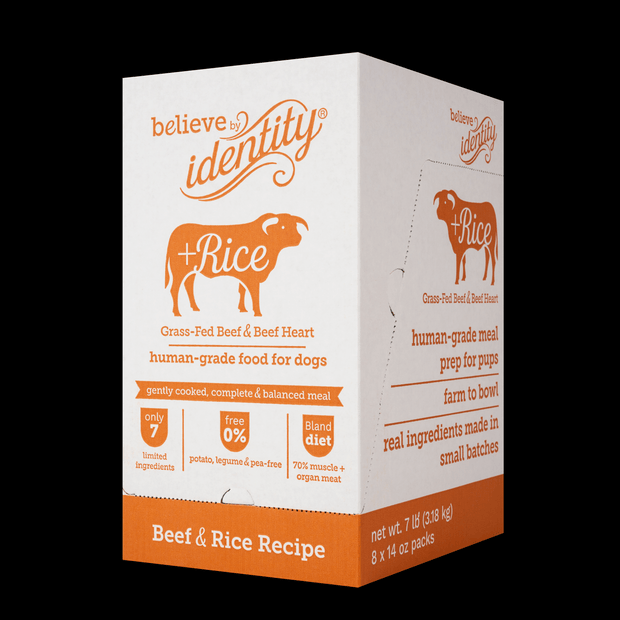 believe Bland Diets Beef & Rice Gently Cooked Dog Food Recipe
