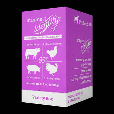 imagine 95% Gently Cooked Dog Food Variety Box