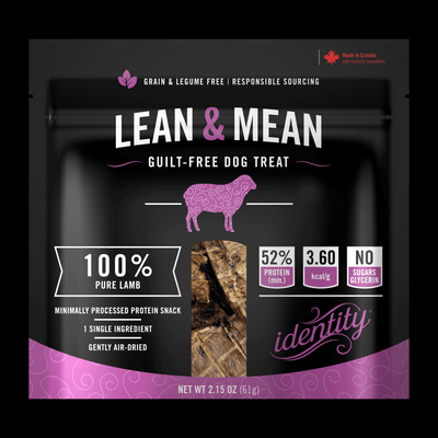 Lean & Mean | 100% Pure, Guilt-Free Air-Dried Lamb Lung Dog Treats