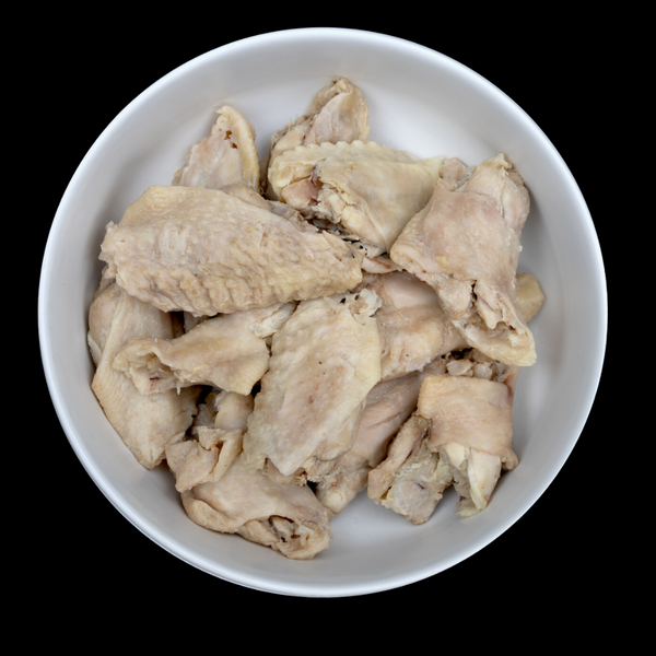 Dog swallowed raw deals chicken wing whole