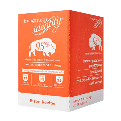 imagine 95% Bison Gently Cooked Dog Food Recipe