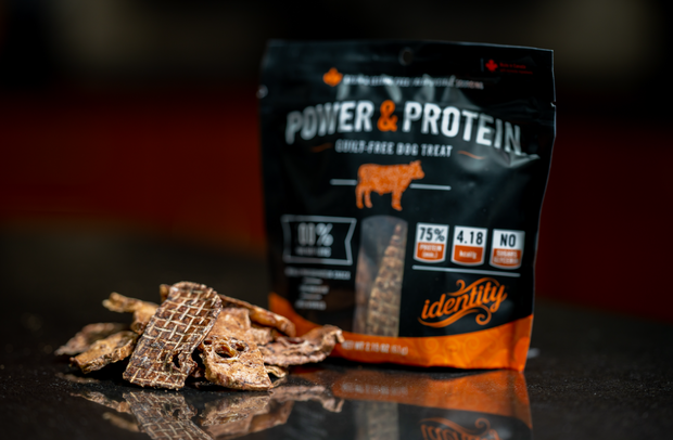 Power & Protein | 100% Pure, Guilt-Free Air-Dried Beef Lung Dog Treats