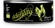 Identity 95% Free-Range Cobb Chicken & Chicken Broth Pate Cat Food, 5.5 oz can (24 per case)