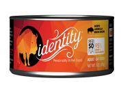 Identity 95% North American Bison & Bison Broth Pate Cat Food, 3 oz can (24 per case)