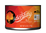 Identity 95% North American Bison & Bison Broth Pate Cat Food, 6 oz can (24 per case)