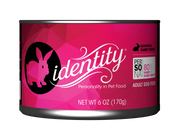 Identity 80% European Rabbit & Rabbit Broth Pate Cat Food, 6 oz can (24 per case)