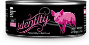 Identity 95% Free-Range Prairie Pork & Pork Broth Pate Cat Food, 5.5 oz can (24 per case)